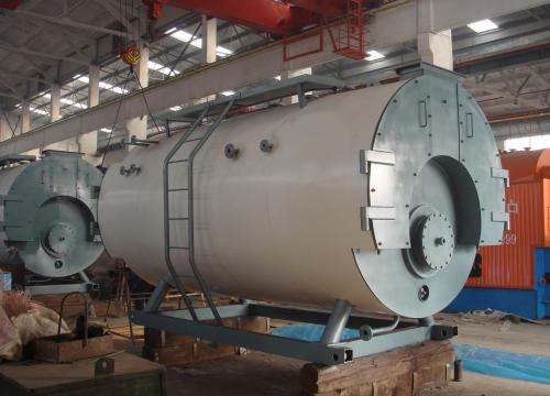 Oil and gas fire tube industrial steam boiler and hot water boiler