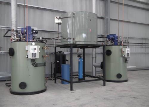 4*500kw vertical water tube boiler in Brisbane